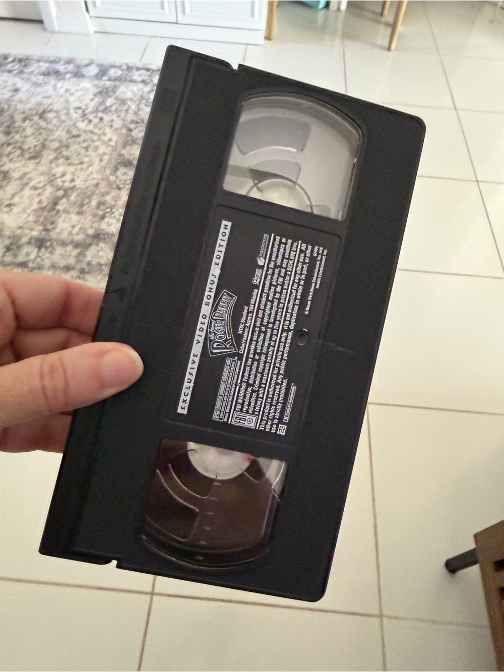 Who Framed Roger Rabbit VHS Exclusive Video Bonus Edition - Picture 6 of 7